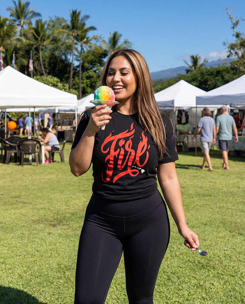 Women’s Fire Crop Top