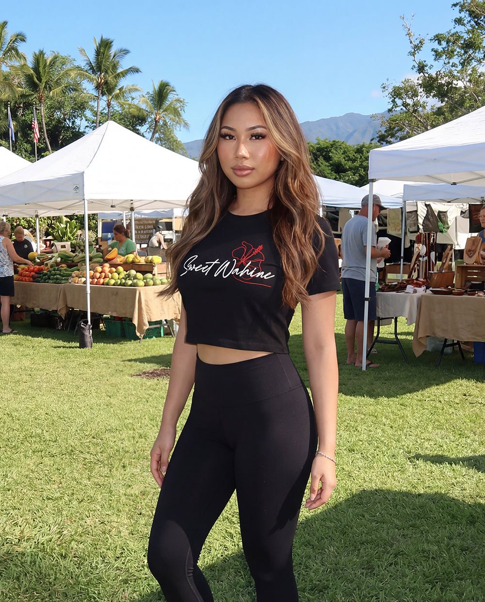 Women’s Sweet Wahine Crop Top