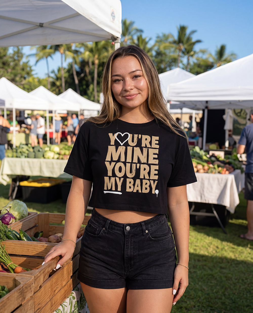Women’s You're Mine Crop Top